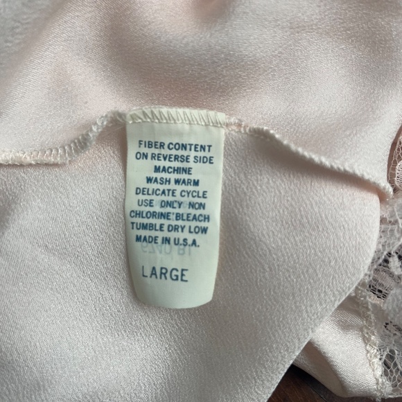 Vintage Heiress Pink Teddy Bodysuit Size Large - Picture 10 of 12